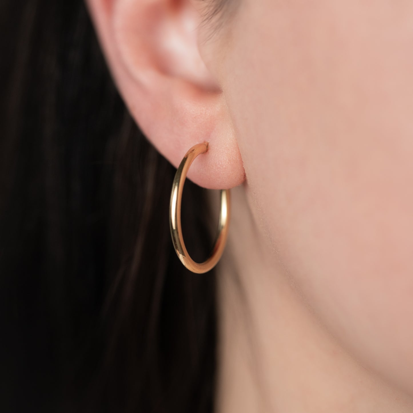 Thin Round Hoops