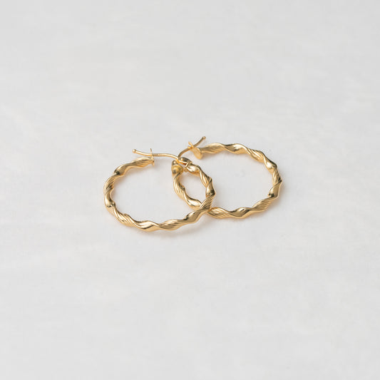 Thin Twisted Hoops