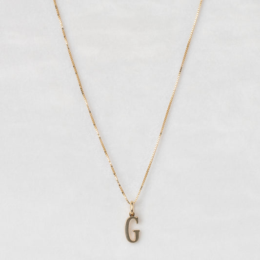 Letter Pendant