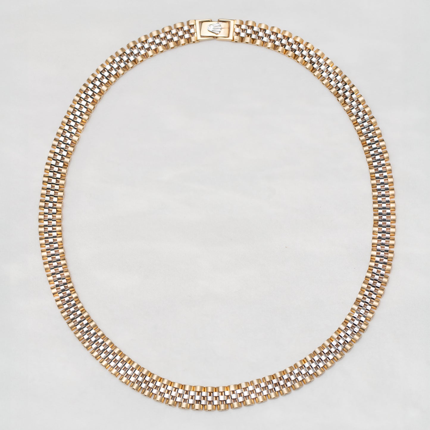 Rolex Jubilee 2 Tone Necklace